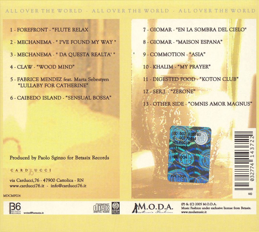 Carducci 76, Vol. 4: All Over the World cover art