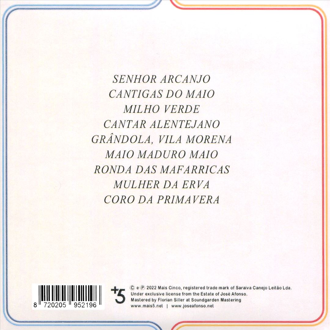 Cantigas Do Maio cover art