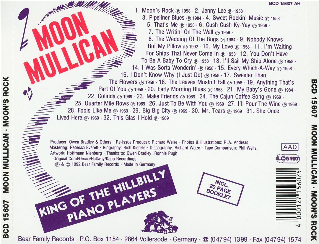 Moon's Rock cover art