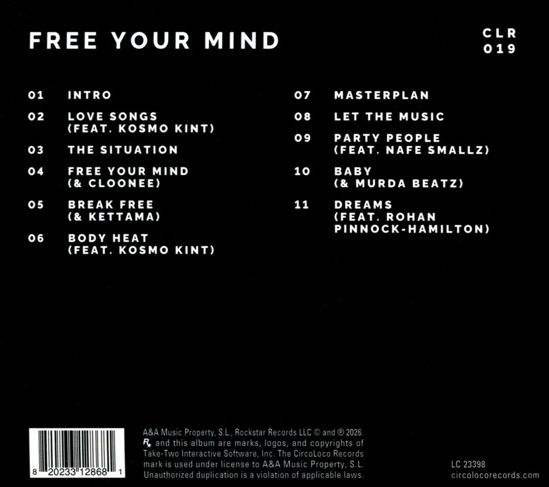 Free Your Mind cover art