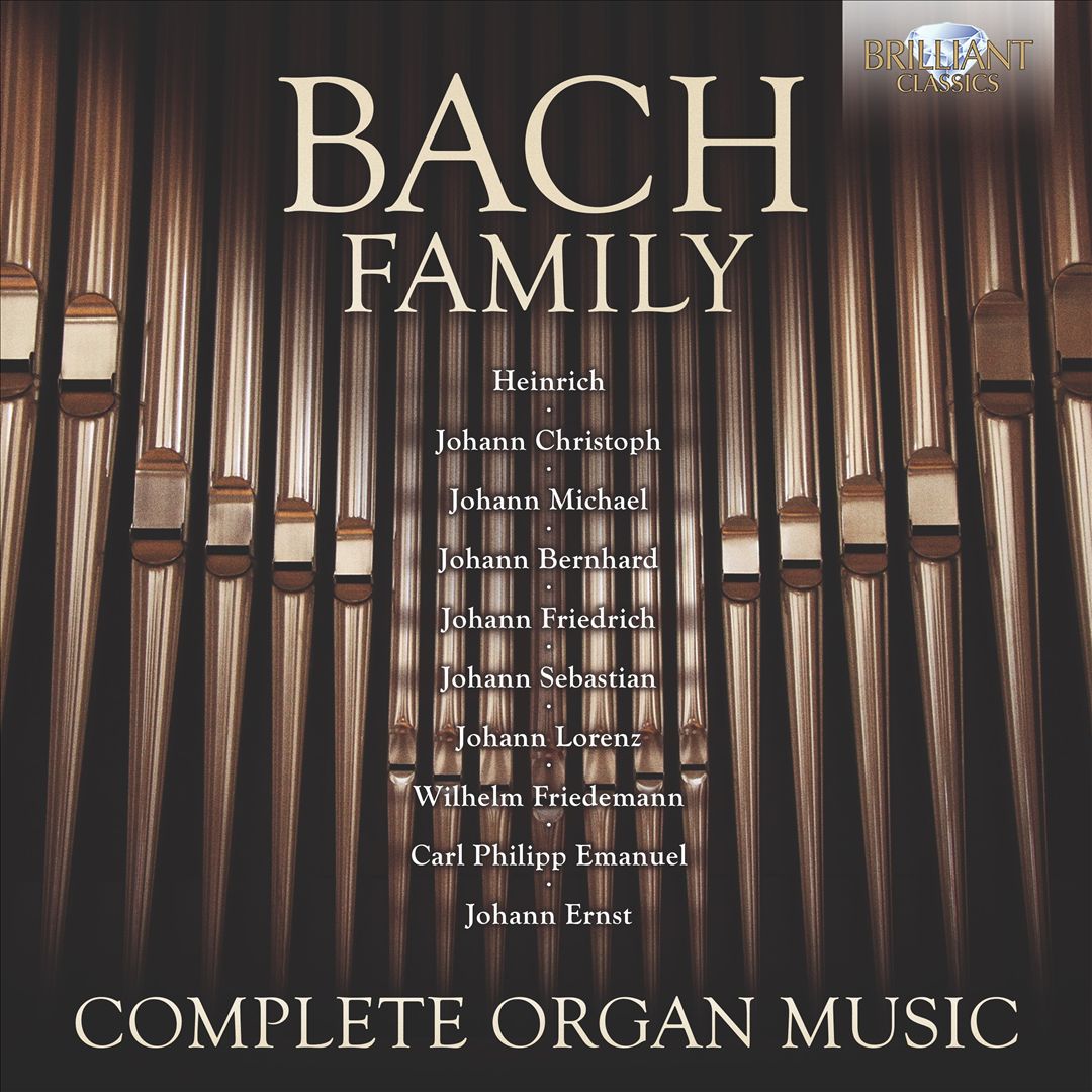 Bach Family: Complete Organ Music cover art