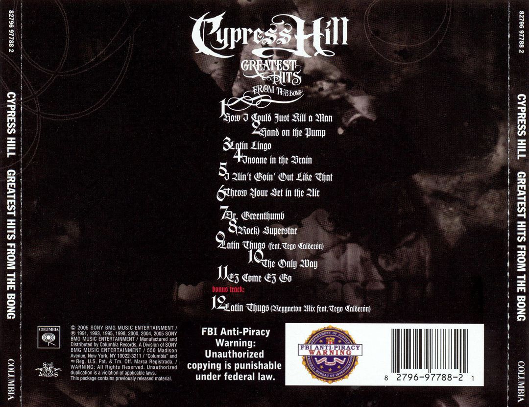 Greatest Hits From the Bong cover art