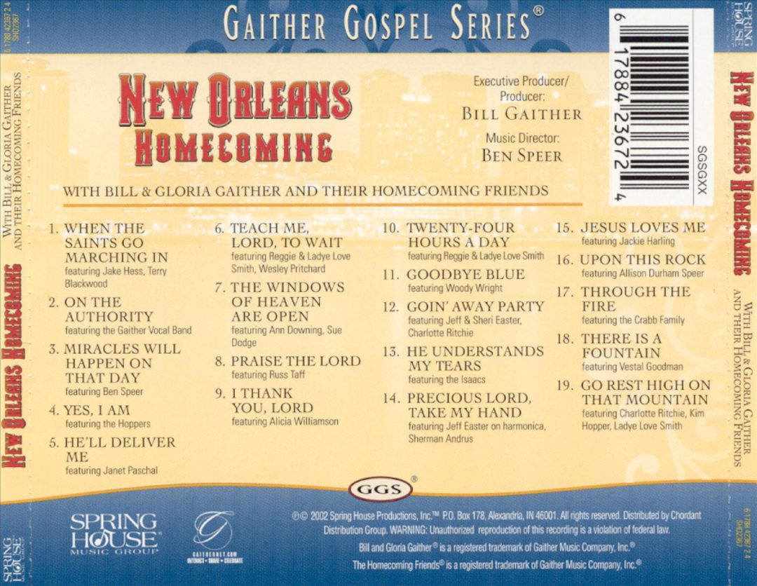 New Orleans Homecoming cover art