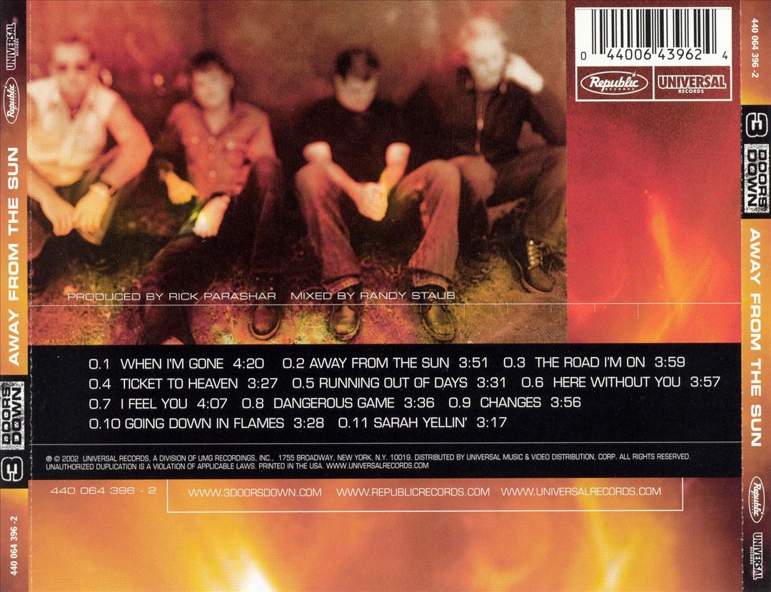 Away from the Sun cover art