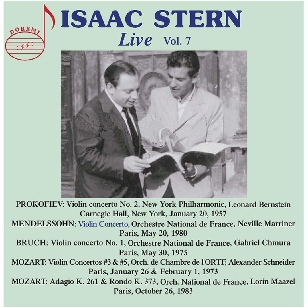 Isaac Stern Live, Vol. 7 cover art