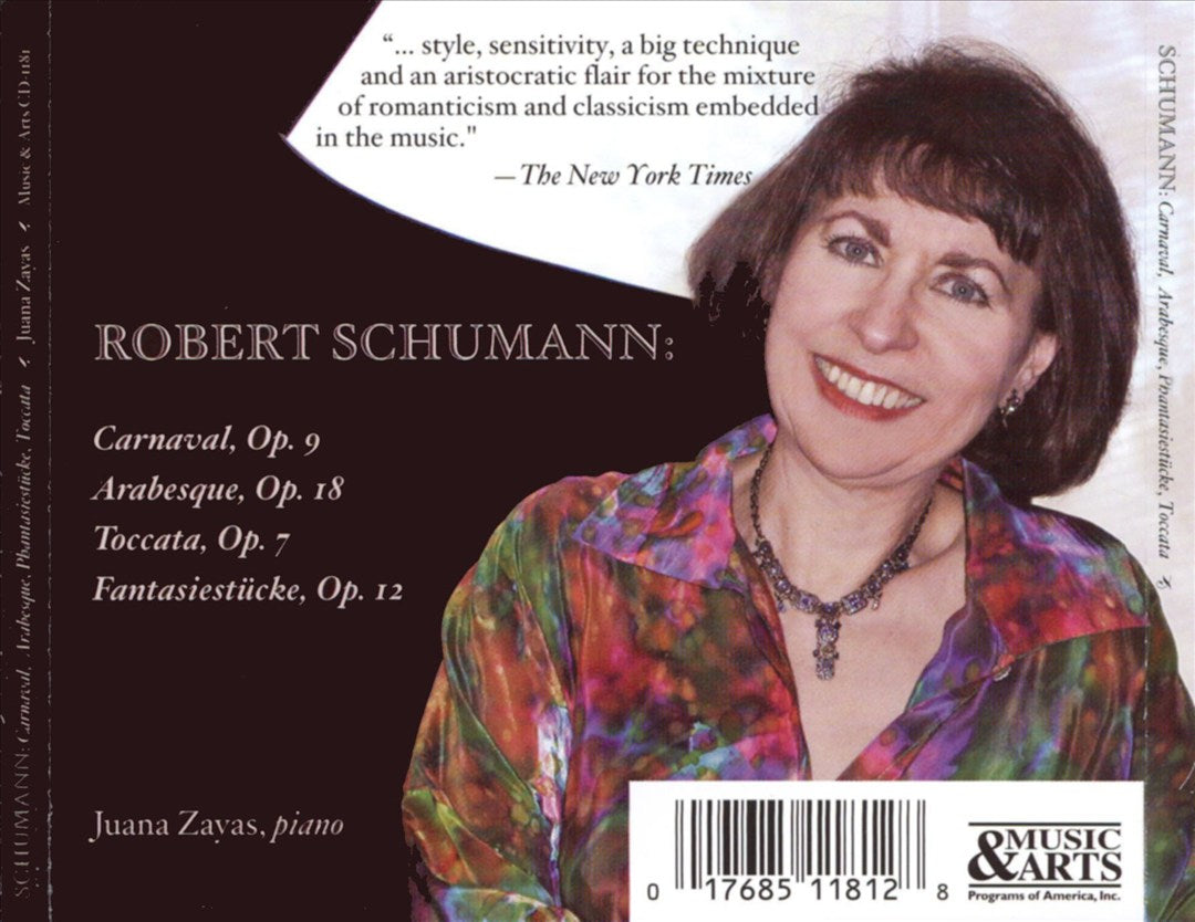Schumann: Carnaval, Op. 9; Arabesque, Op. 18; Toccata, Op. 7; Phantasiestücke, Op. 12 cover art
