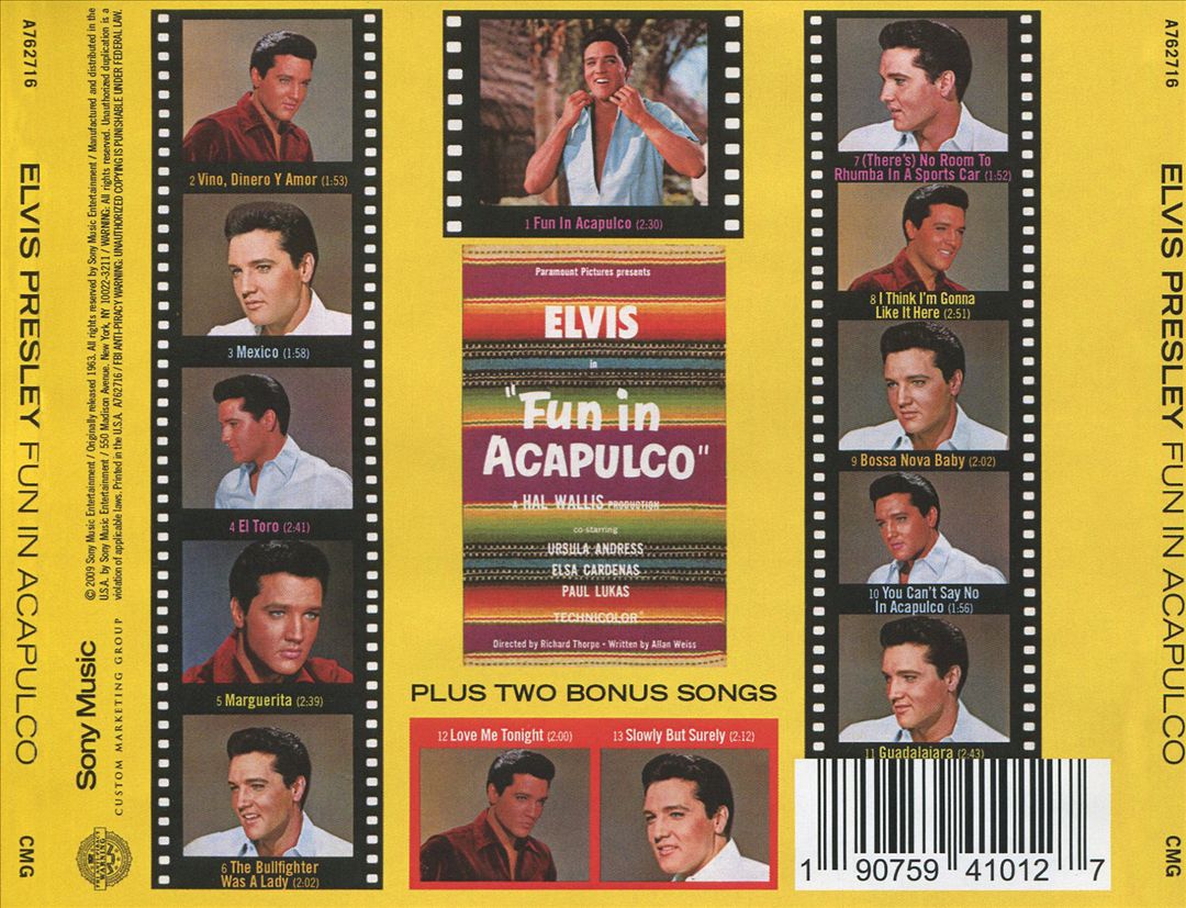 Fun in Acapulco cover art
