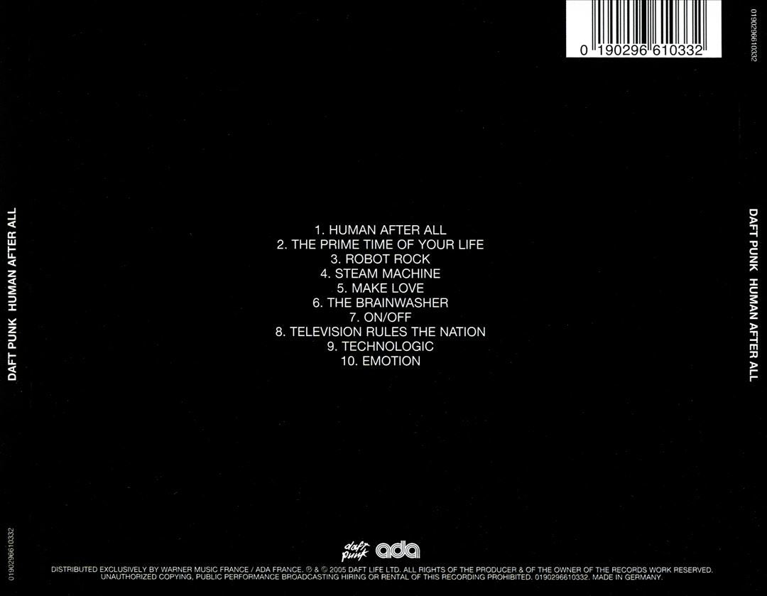 Human After All cover art