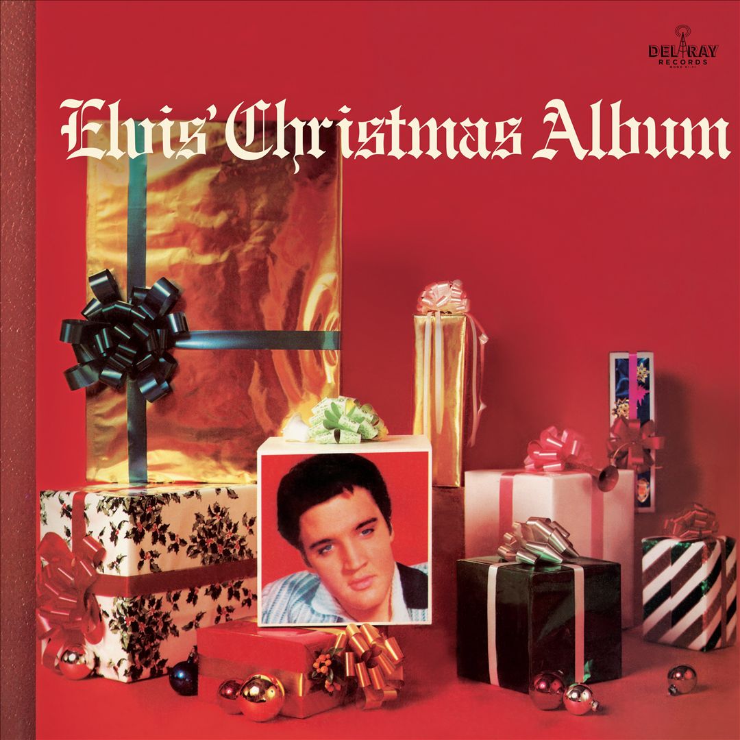 Elvis' Christmas Album cover art