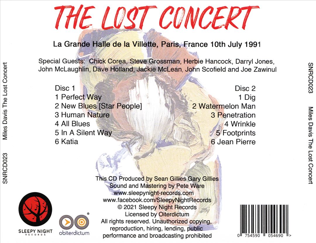 Lost Concert cover art
