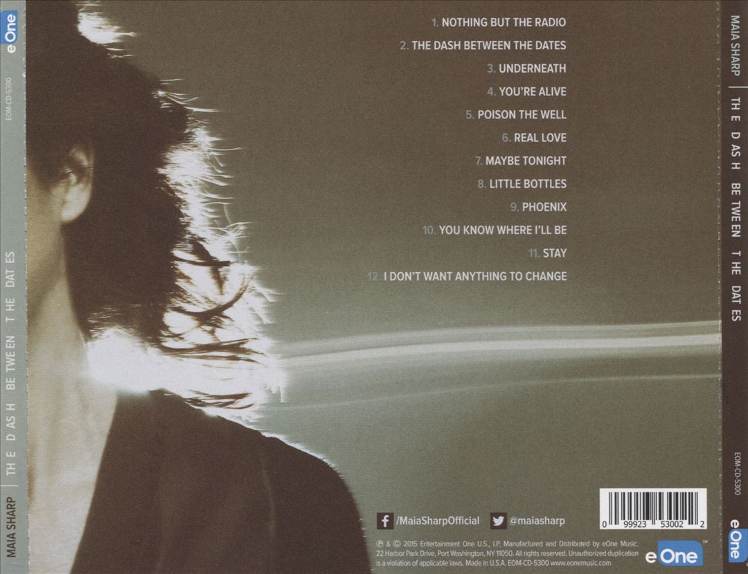 Dash Between the Dates cover art