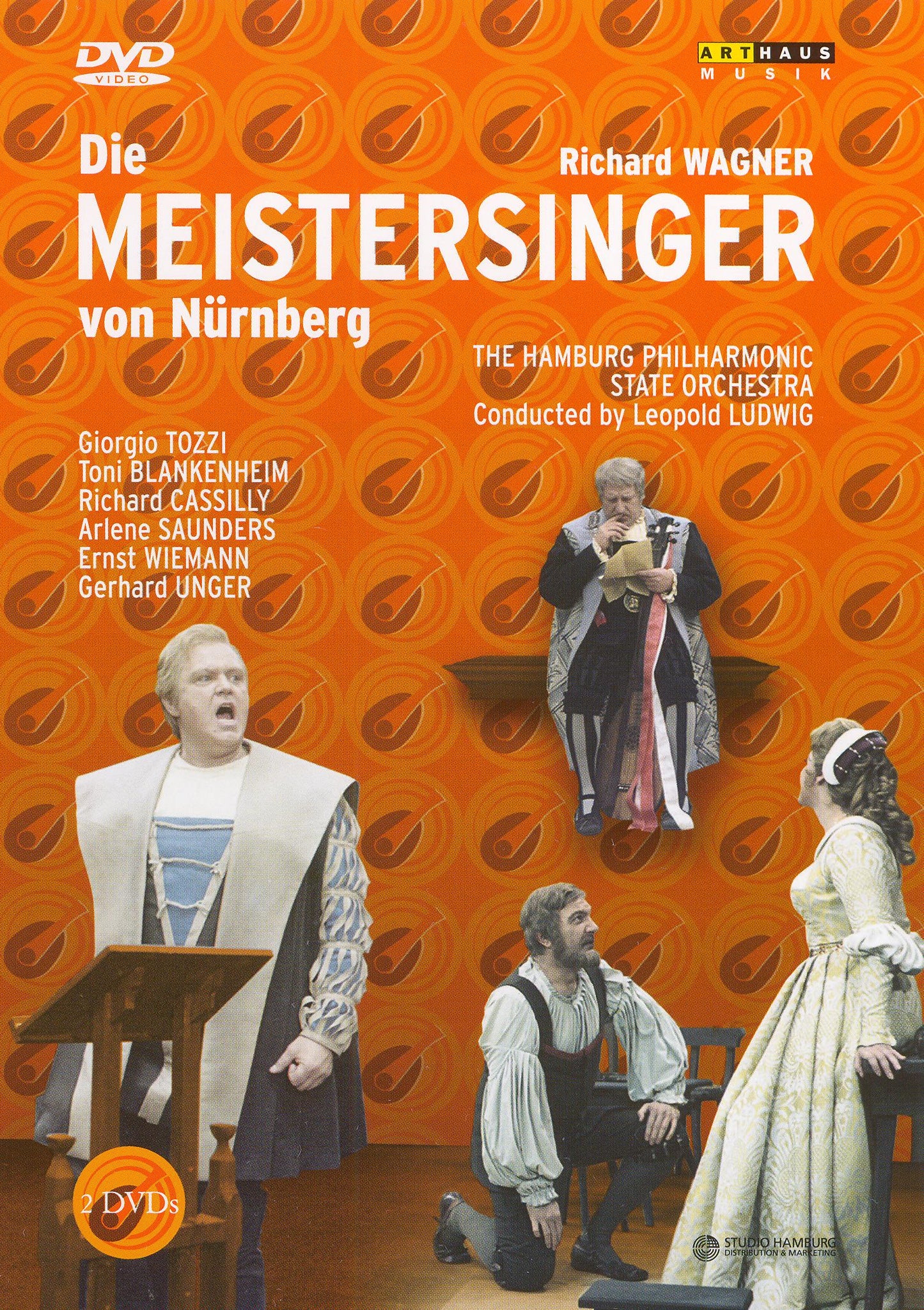 WAGNER*DIE MEISTERSINGER 2DVD cover art