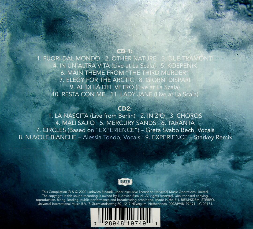 Einaudi Undiscovered cover art