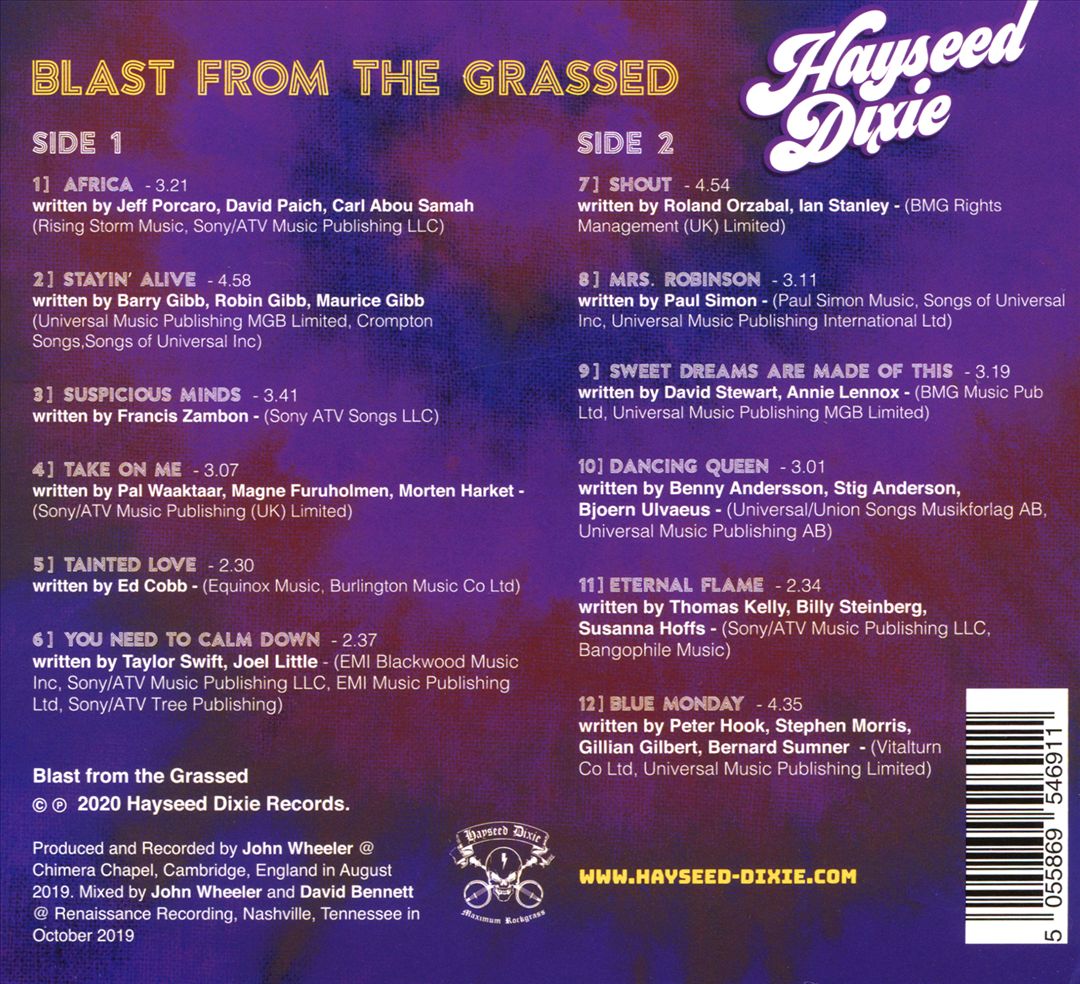 Blast From the Grassed cover art