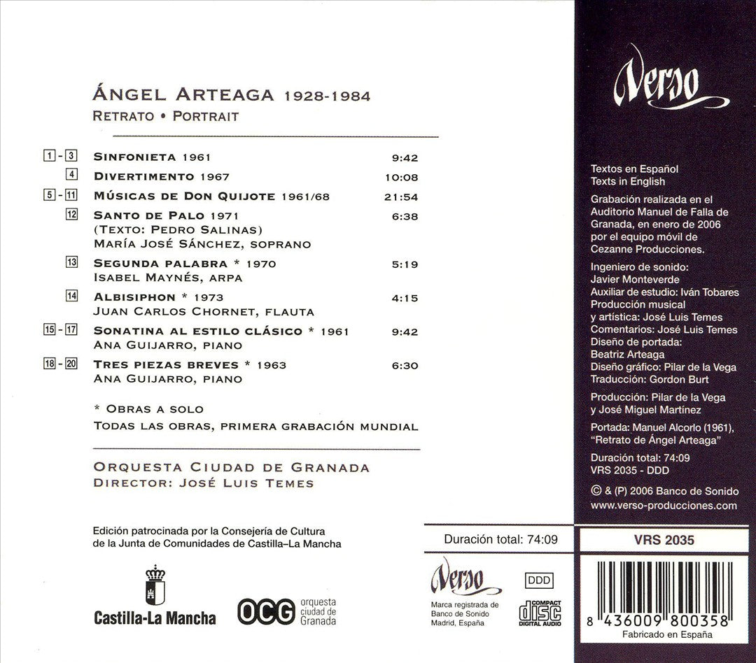 Ángel Arteaga: Retrato cover art