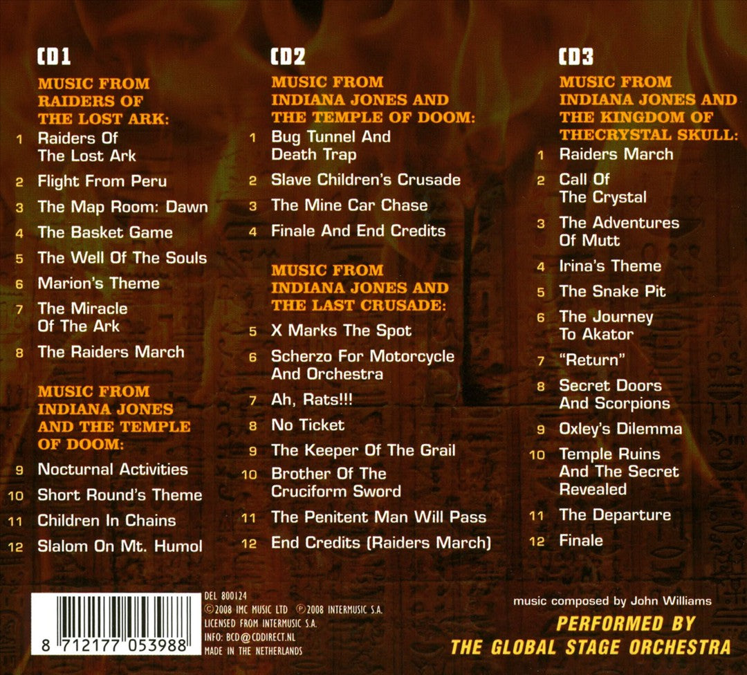 Indy Jones Story: Original Soundtrack cover art