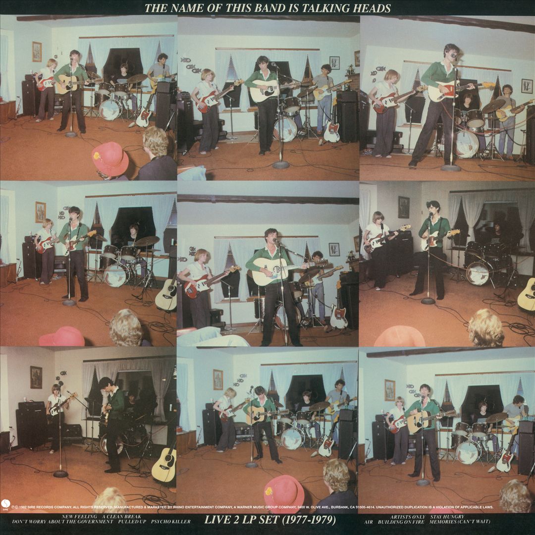 Name of This Band Is Talking Heads cover art