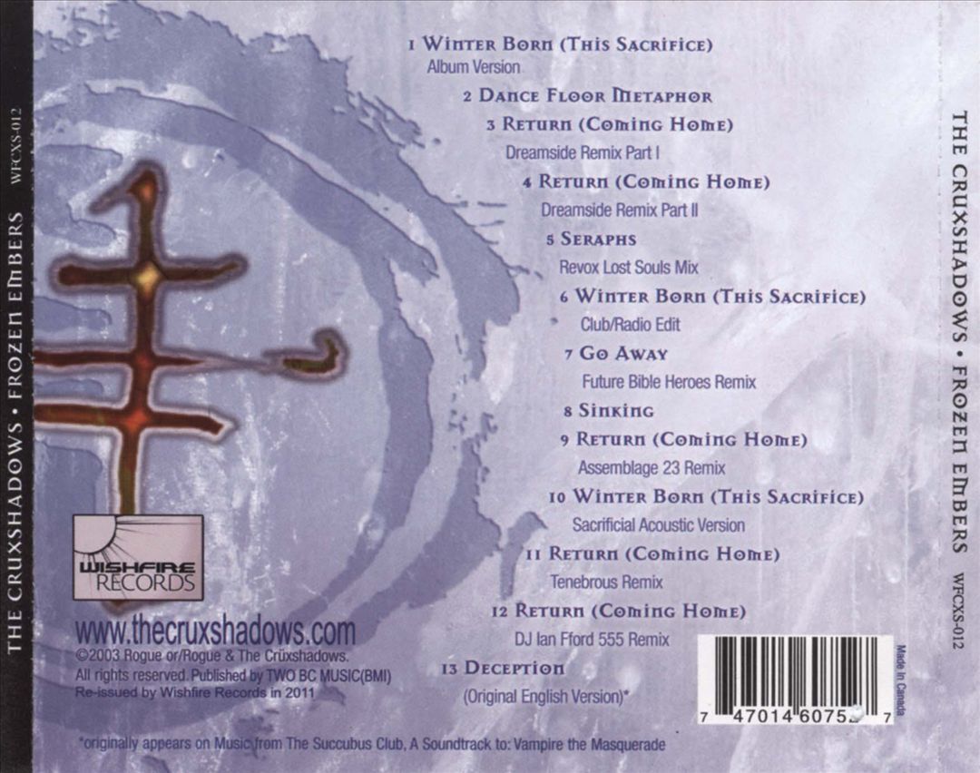 Frozen Embers cover art