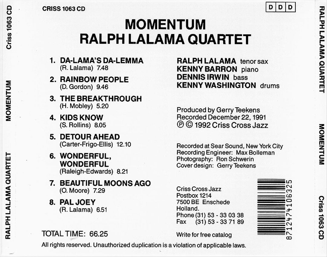 Momentum cover art