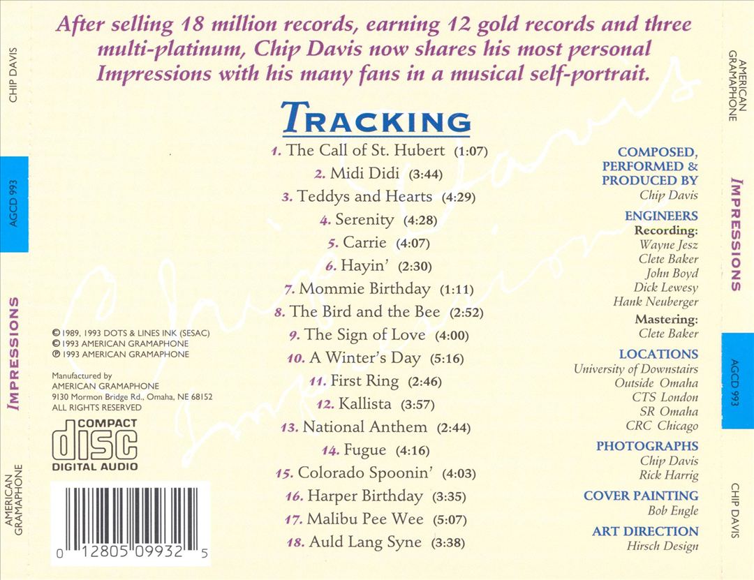 Impressions cover art
