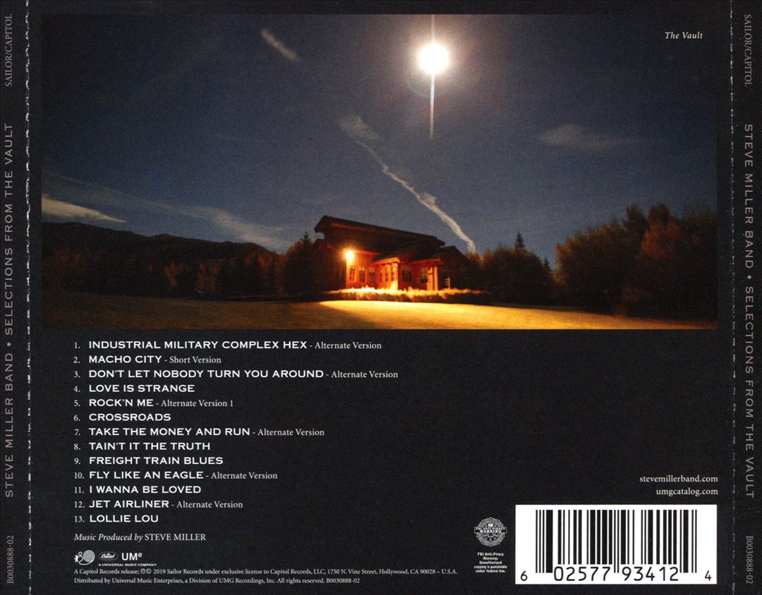 Selections from the Vault cover art