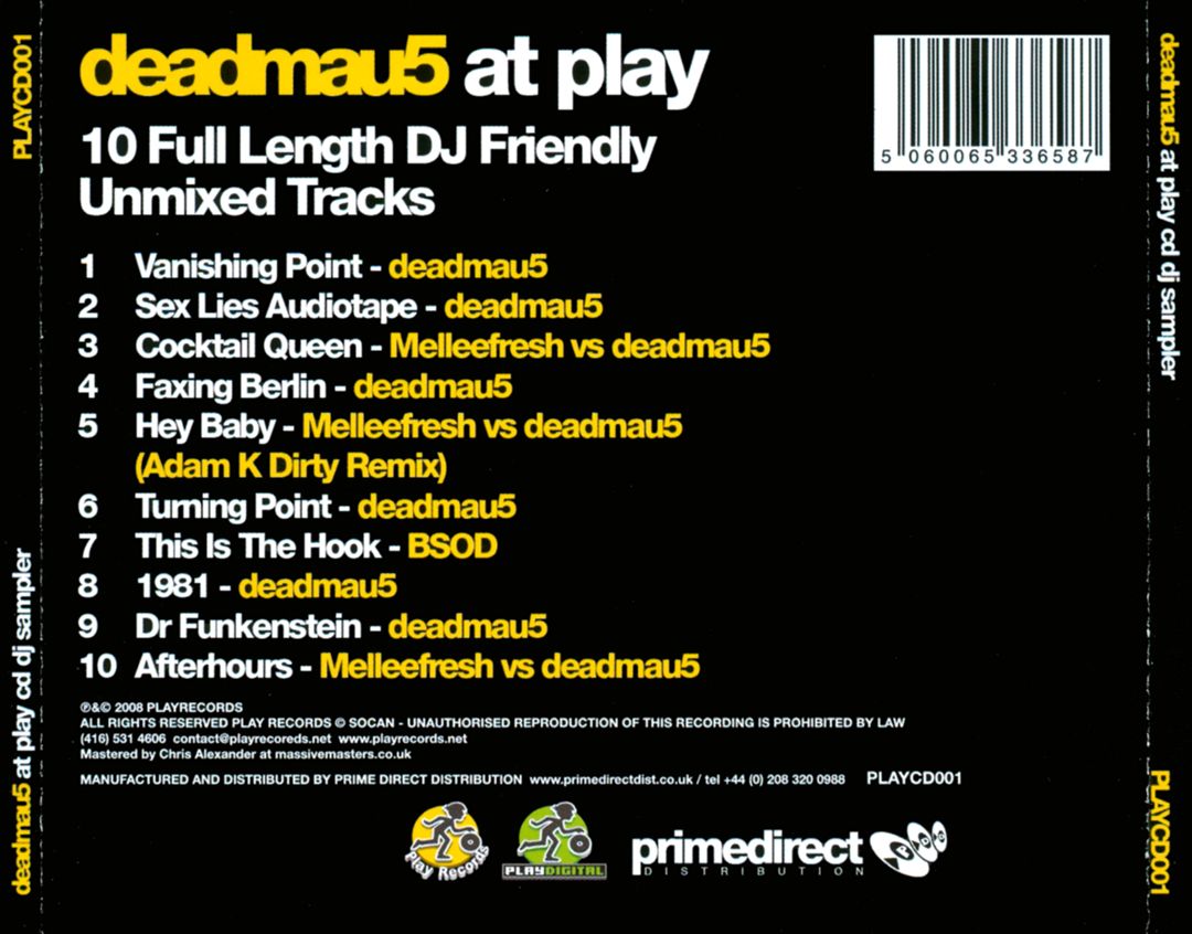 At Play, Vol. 1 cover art