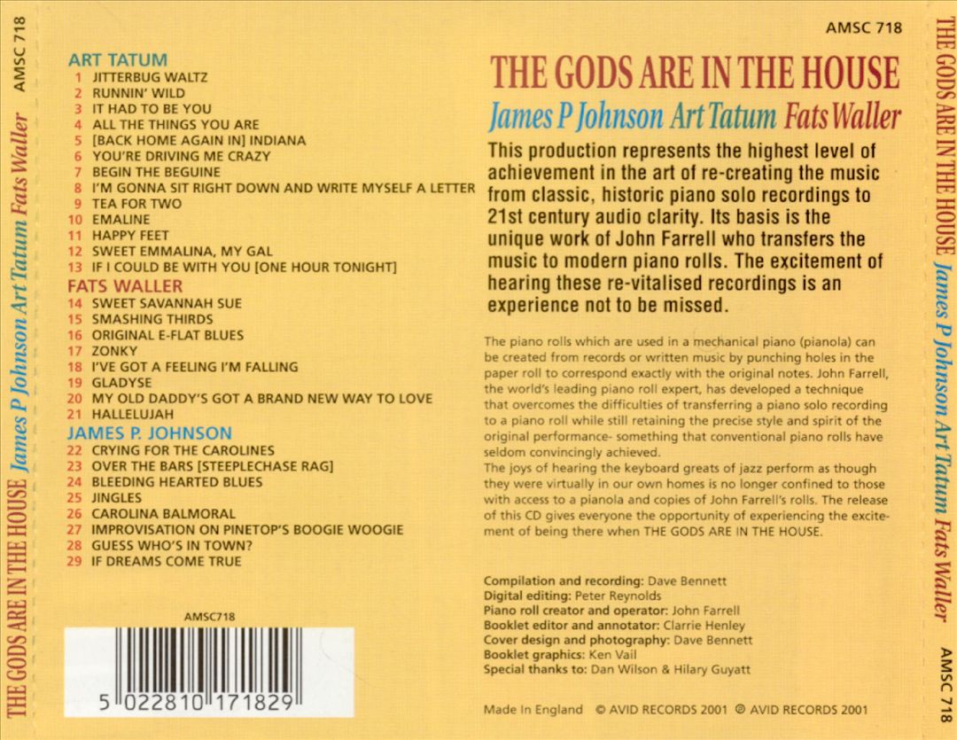 Gods Are in the House cover art