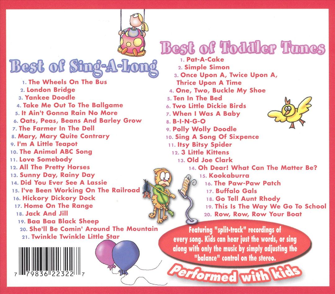 Terrific Toddler Tunes cover art