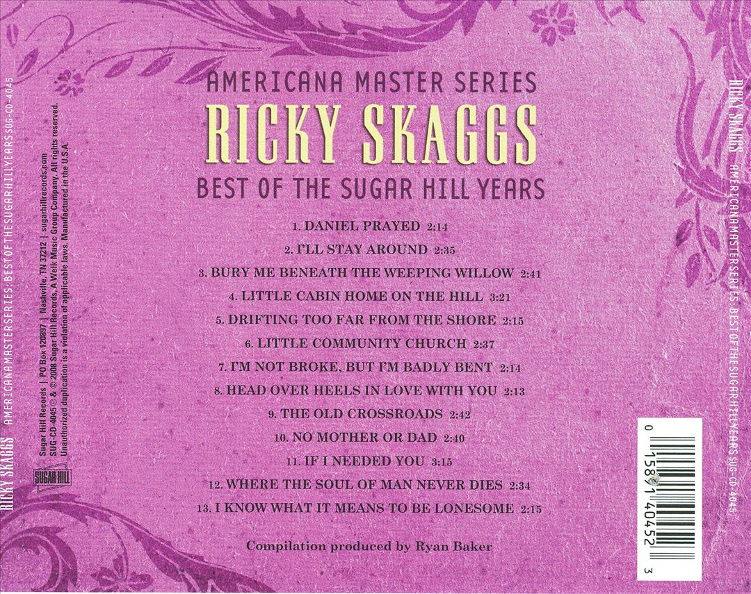 Americana Master Series: The Best of Ricky Skaggs cover art