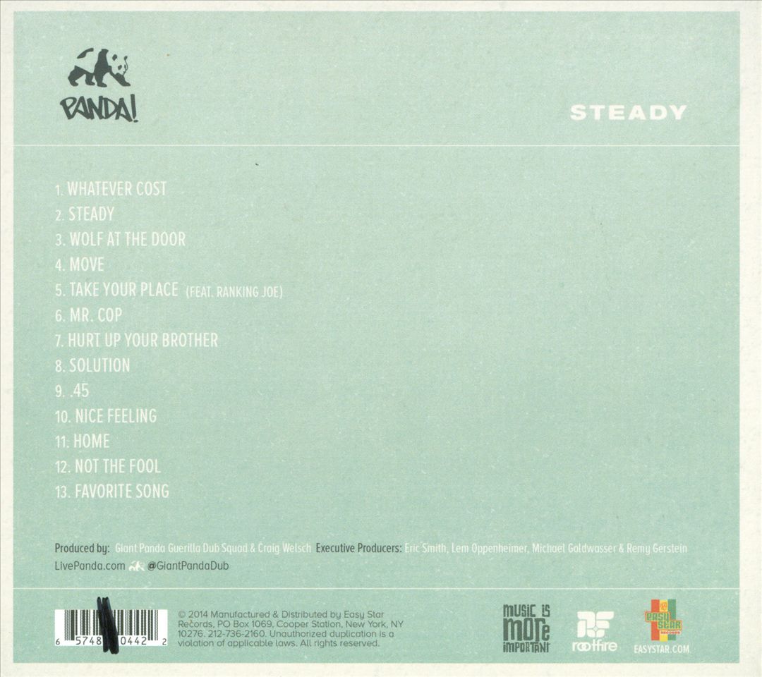 Steady cover art