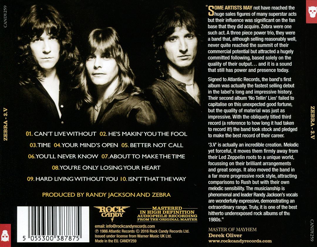 3.V cover art