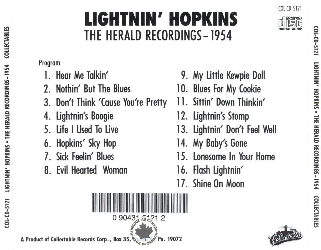 Herald Recordings - 1954 cover art