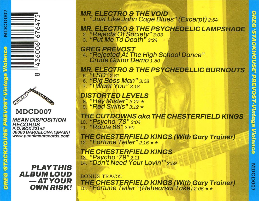 Vintage Violence cover art