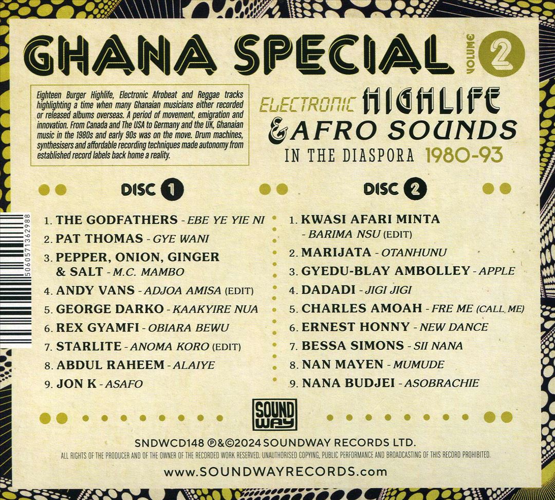 Ghana Special 2: Electronic Highlife & Afro Sounds in the Diaspora 1980-93 cover art