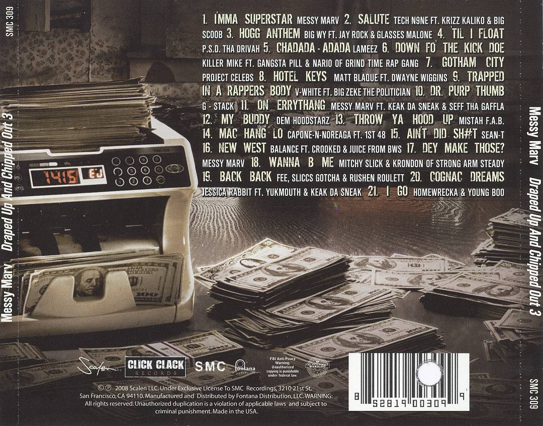 Draped Up and Chipped Out, Vol. 3 cover art
