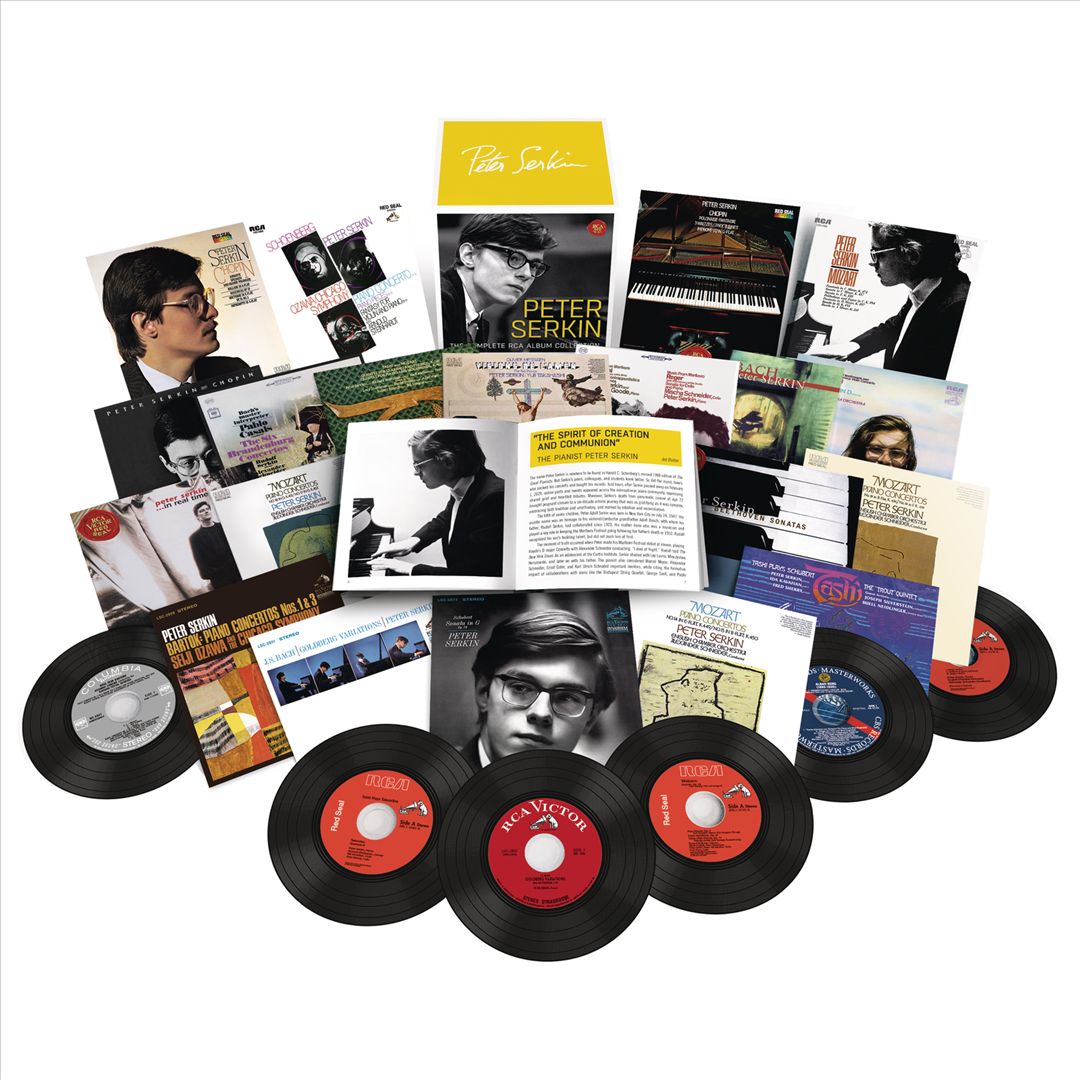 Peter Serkin: The Complete RCA Album Collection cover art