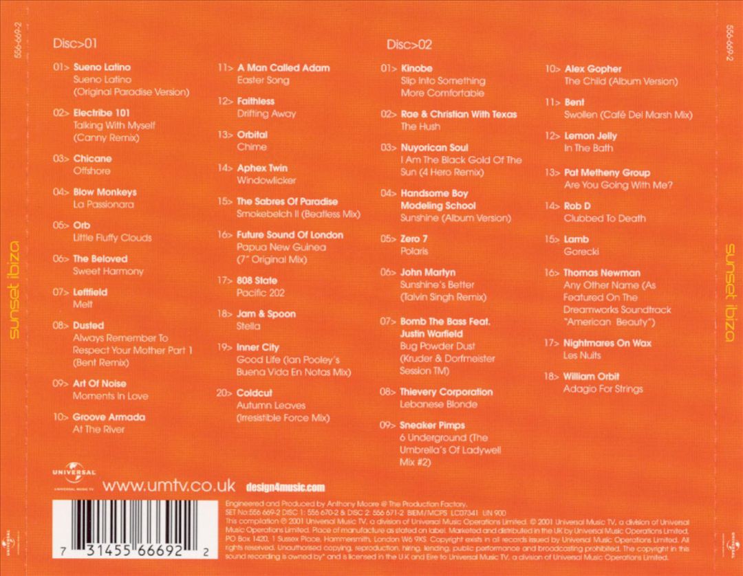 Sunset Ibiza cover art