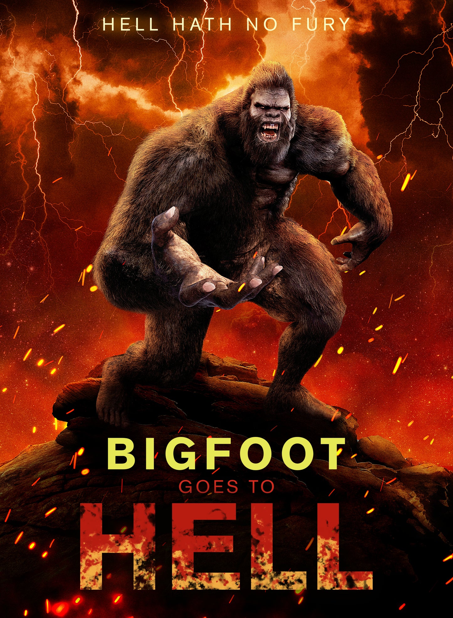 Bigfoot Goes To Hell cover art
