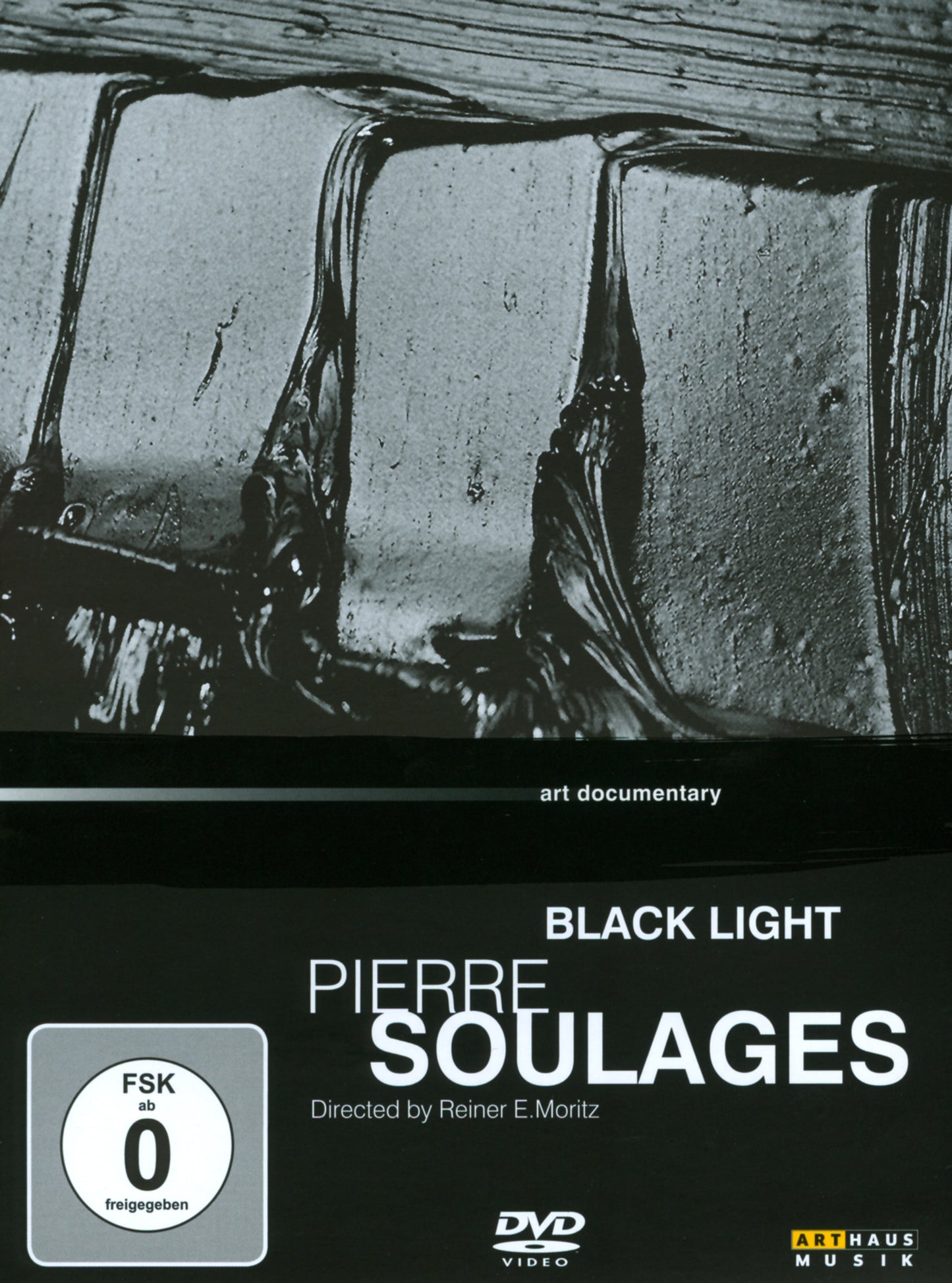 PIERRE SOULAGES - BLACK LIGHTS-REINER E. MORITZ cover art