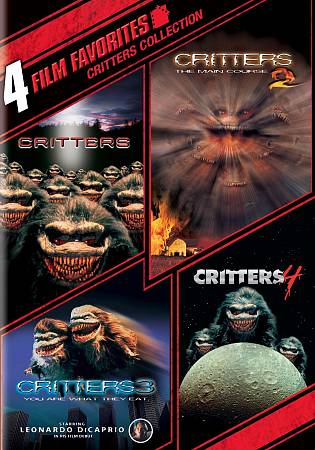 4 Film Favorites: Critters 1-4 cover art