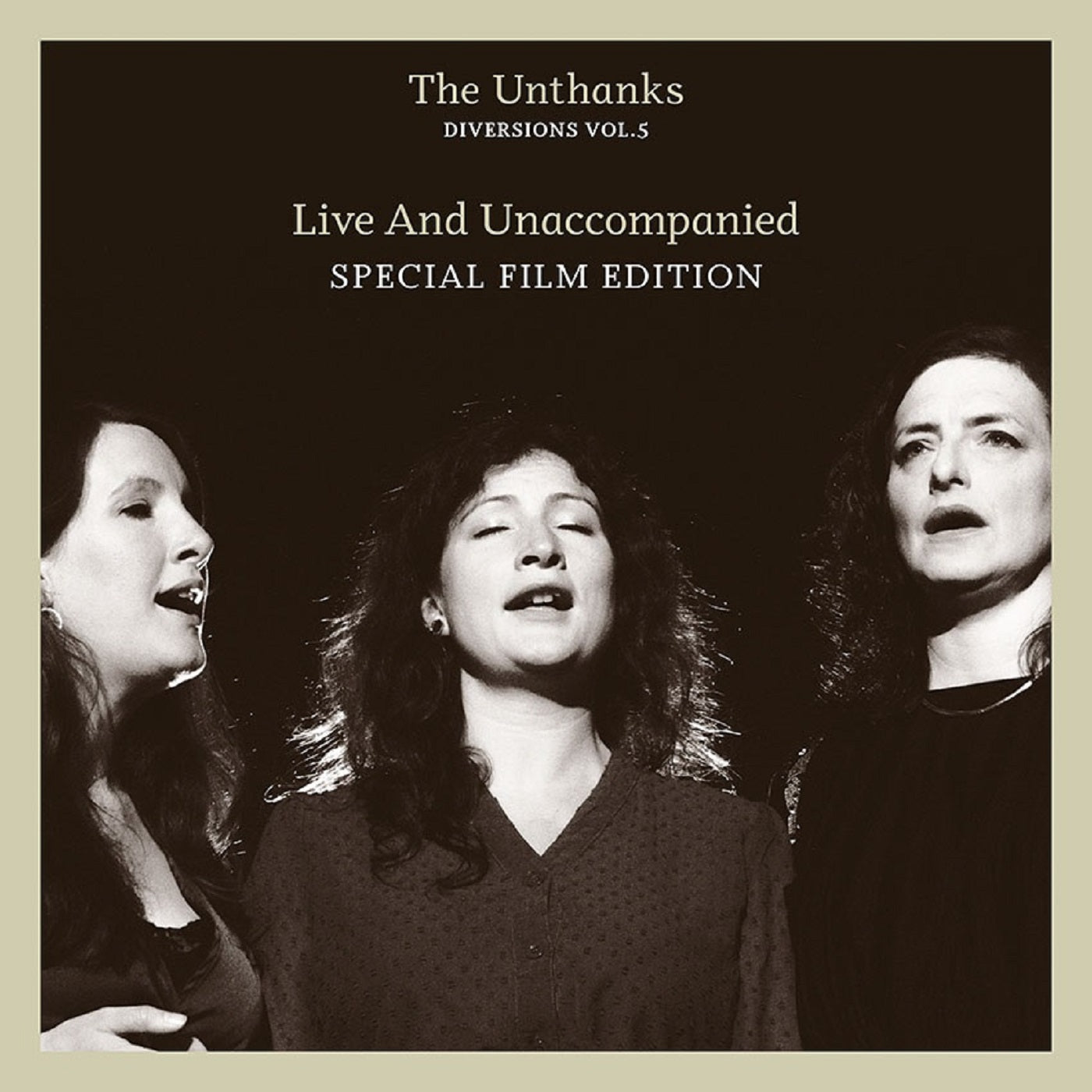 Diversions, Vol. 5: Live and Unaccompanied cover art