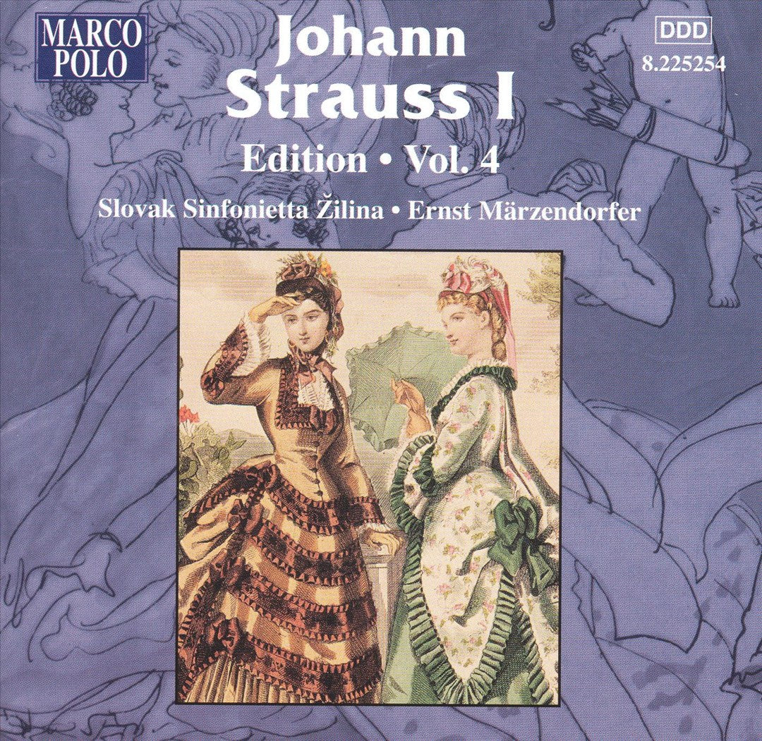Johann Strauss I Edition, Vol. 4 cover art