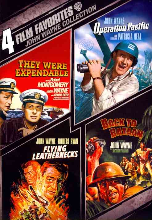 4 FILM FAVORITES: JOHN WAYNE WAR cover art