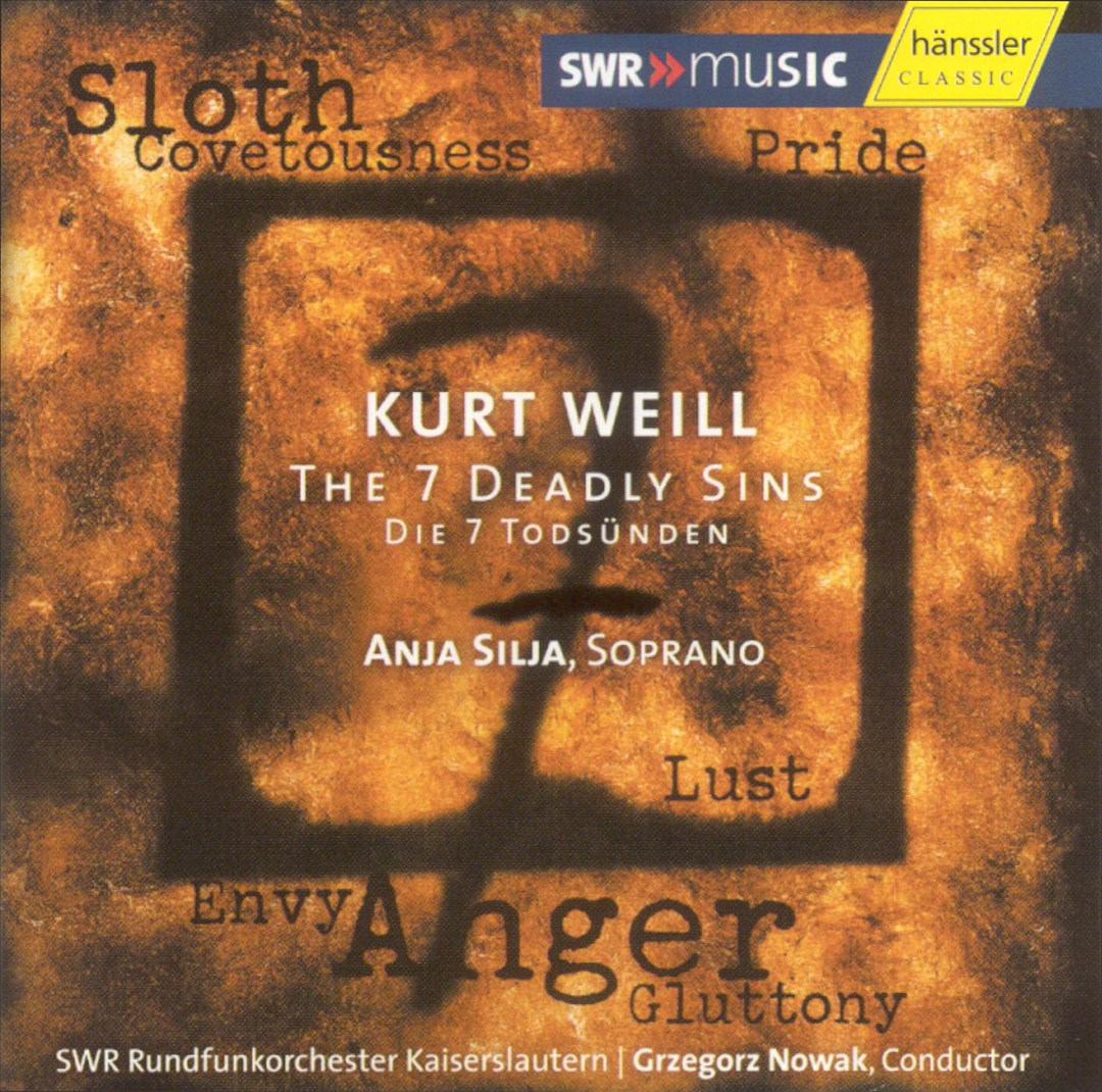 Weill: The 7 Deadly Sins cover art