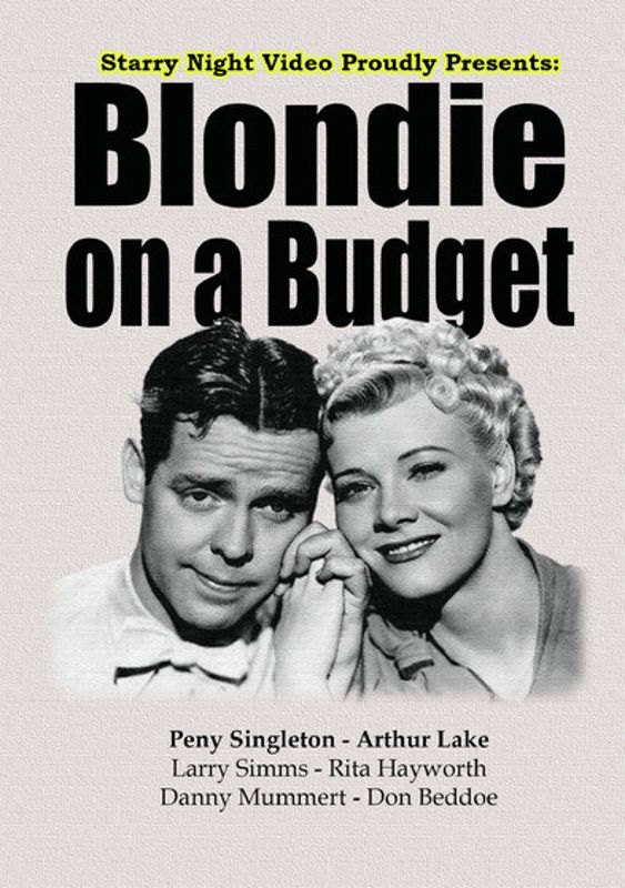 Blondie on a Budget cover art