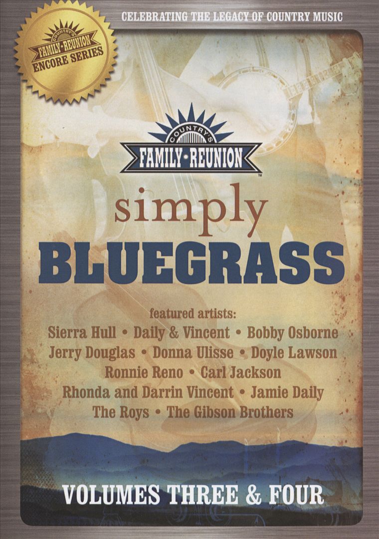 Country Family Reunion: Simple Bluegrass, Vol. 3-4 cover art