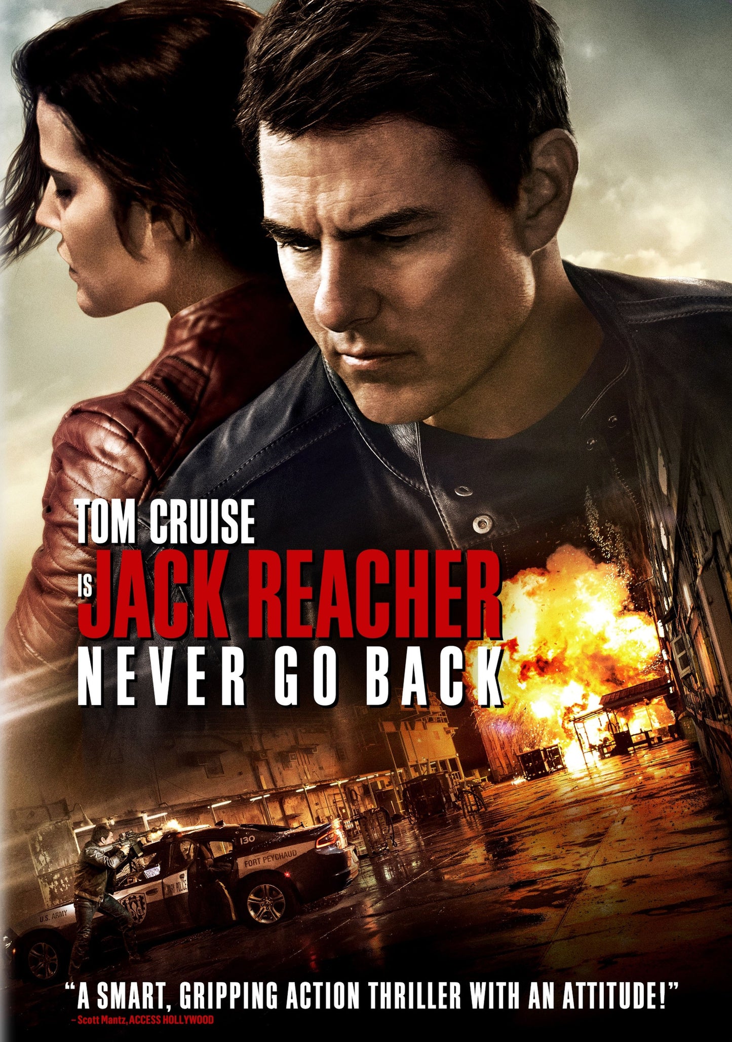 Jack Reacher: Never Go Back cover art