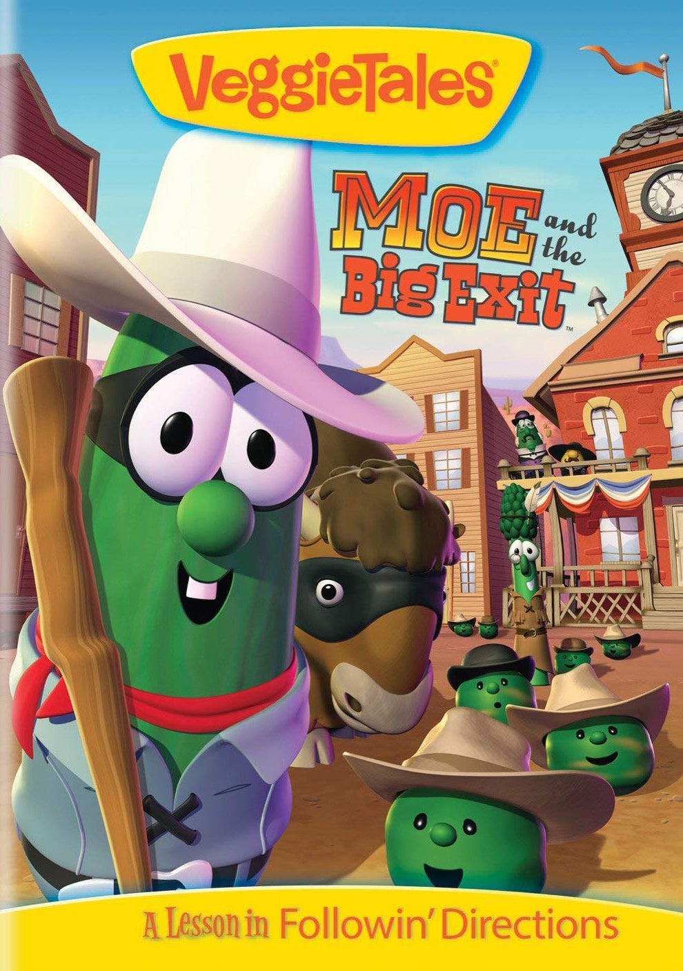 Veggie Tales: Moe and the Big Exit - A Lesson in Followin' Directions cover art