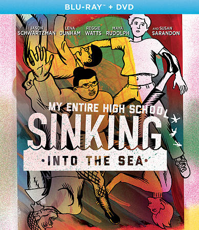 MY ENTIRE HIGH SCHOOL SINKING INTO THE SEA cover art