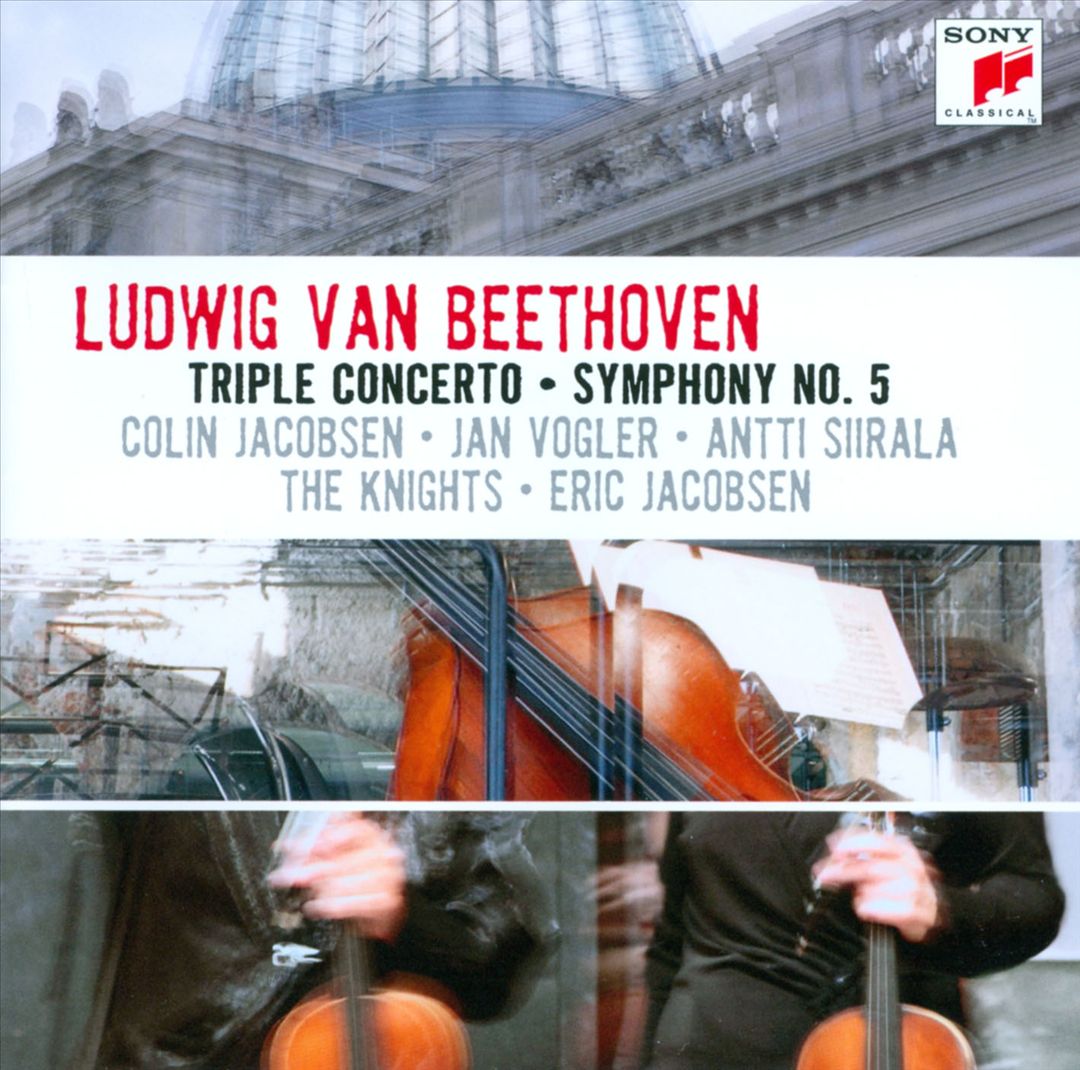 Ludwig van Beethoven: Triple Concerto; Symphony No. 5 cover art